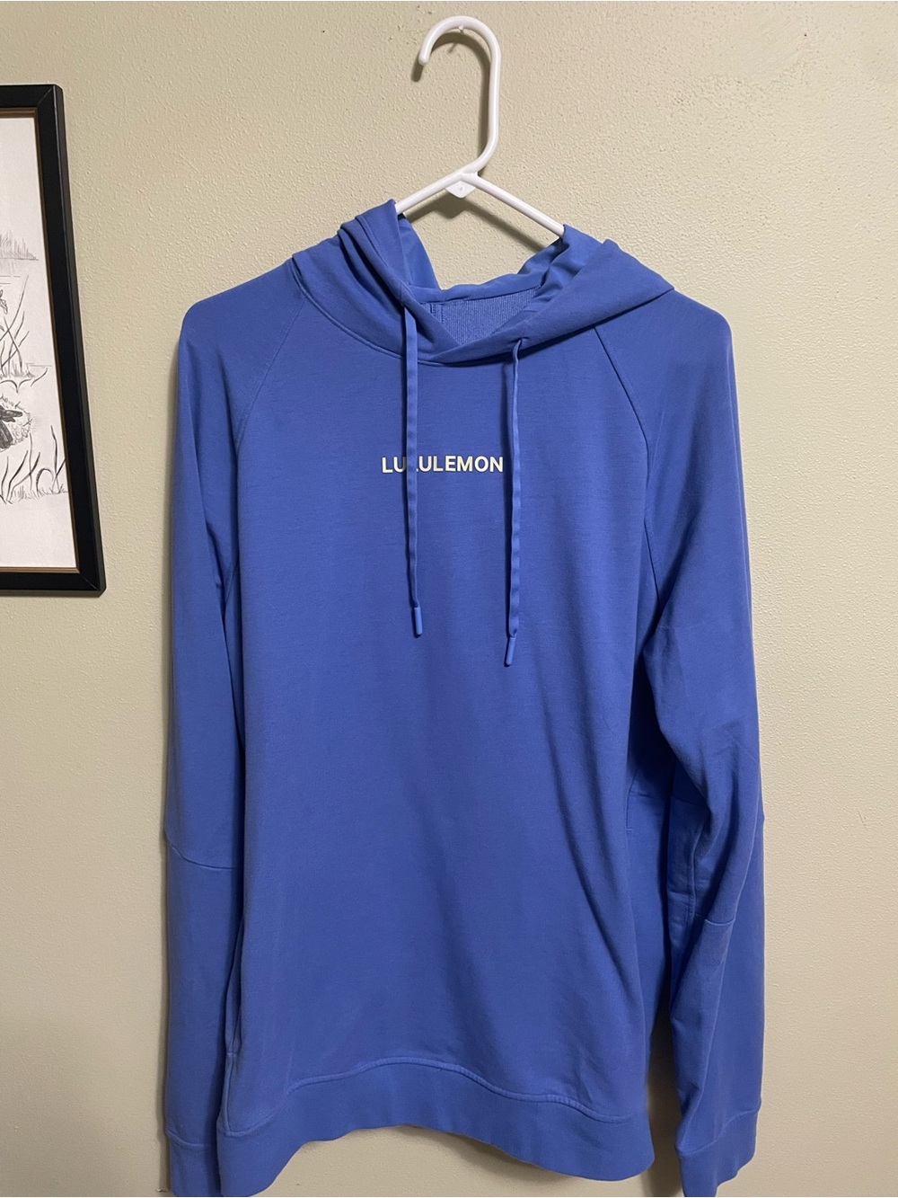 lululemon athletica Men’s Royal Blue Crewneck Hoodie